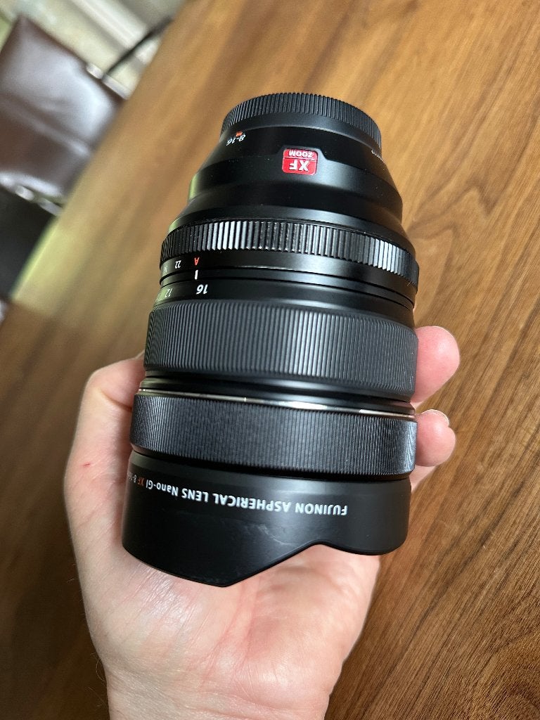Fujifilm XF 8-16mm f/2.8 R LM WR (Fujinon), Audio, Tv en Foto, Ophalen of Verzenden, Gebruikt, Groothoeklens, Zoom