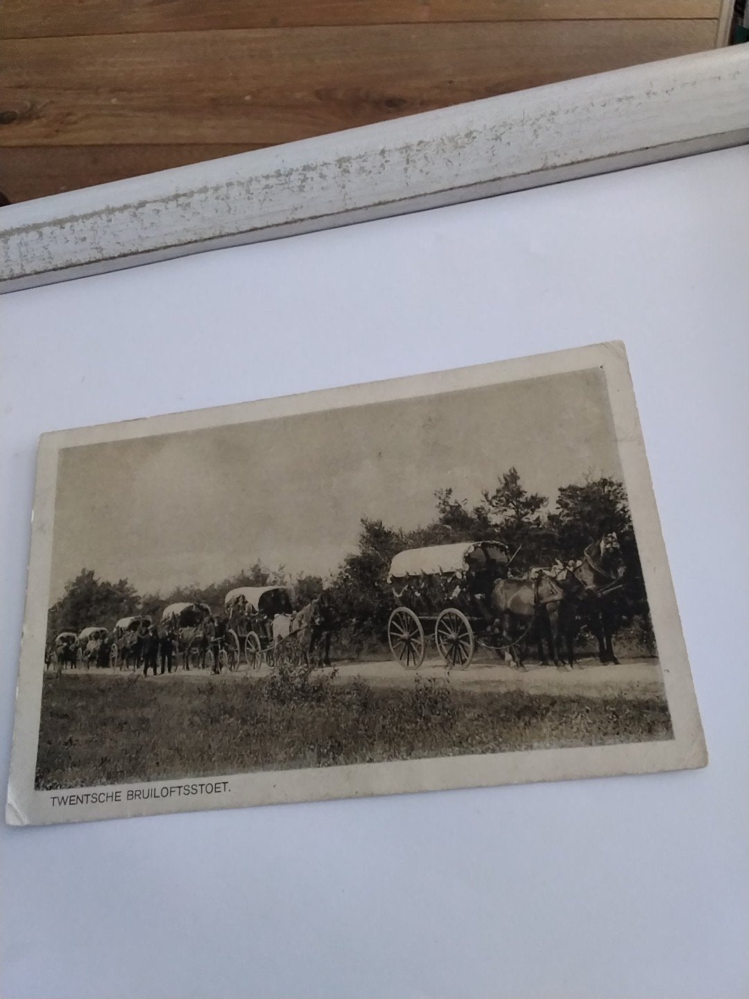 Oude ansichtkaart: Twentse Bruiloftsstoet (voor 1920), Ophalen of Verzenden, 1920 tot 1940