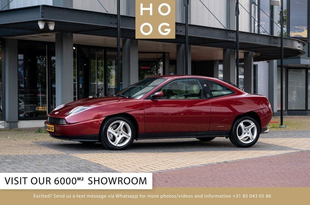 Fiat Coupe 2.0-20V TURBO (bj 1997), 1998 cc, Beige, 4 stoelen, Bedrijf