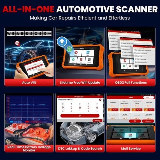 Diagnoseapparaat – OBD2 Scanner – Uitleesapparaat, Corvance B.V., Verzenden, Nieuw, Corvancebol@gmail.com