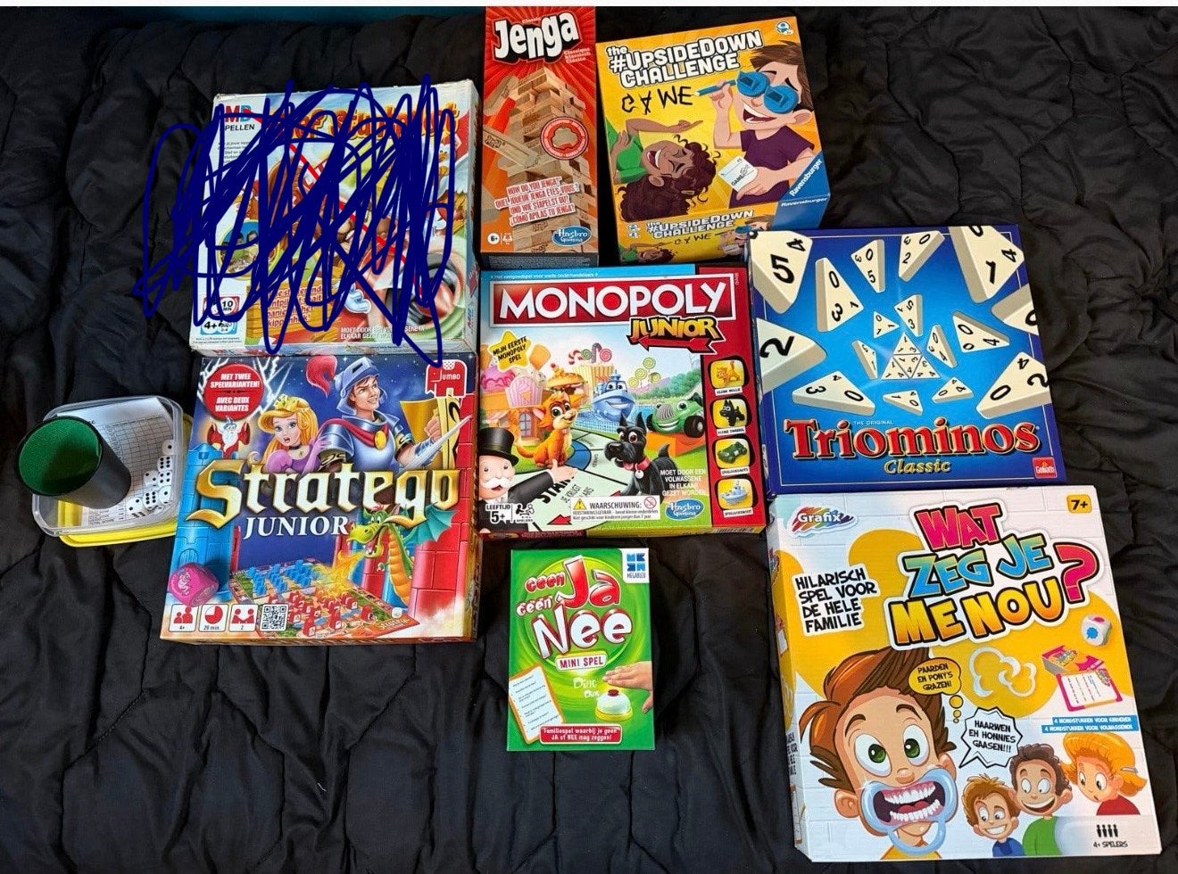 Diverse bordspellen in één koop!, Een of twee spelers, Ophalen, Gebruikt