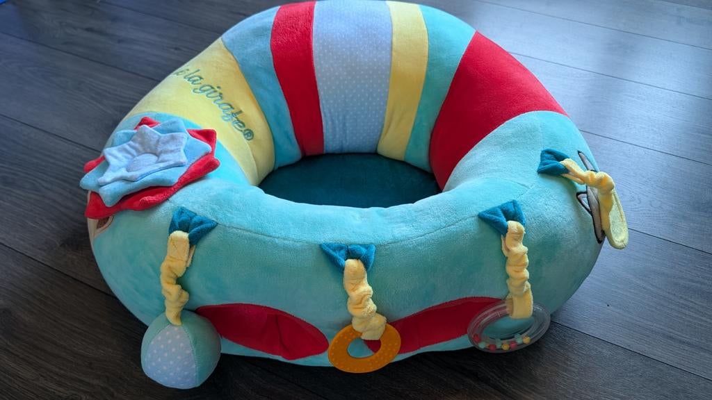 Sophie de giraf Baby Zitje met activiteiten, Ophalen of Verzenden, Zo goed als nieuw