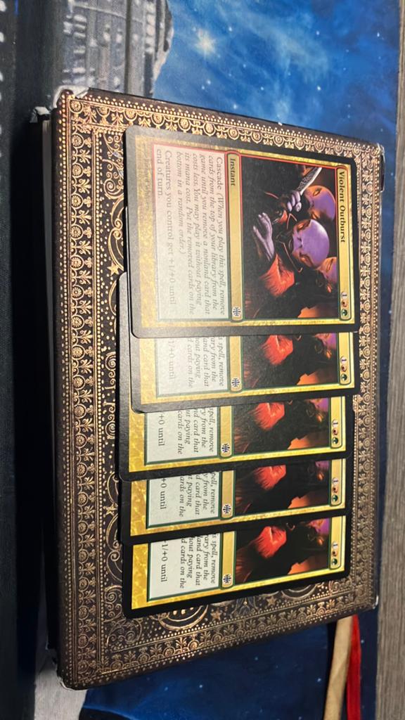 Violent Outburst, Hobby en Vrije tijd, Verzamelkaartspellen | Magic the Gathering, Ophalen of Verzenden, Zo goed als nieuw