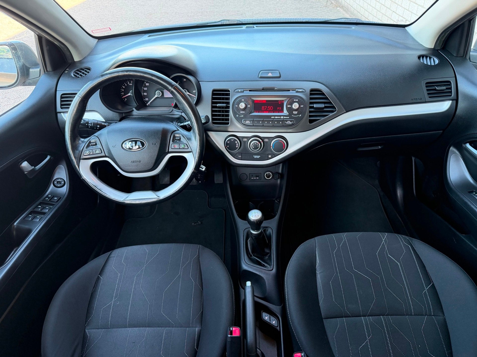 Kia Picanto 1.0 CVVT ComfortLine Airco stoelverwarming APK, Auto's, Kia, Voorwielaandrijving, Euro 5, Stof, Gebruikt