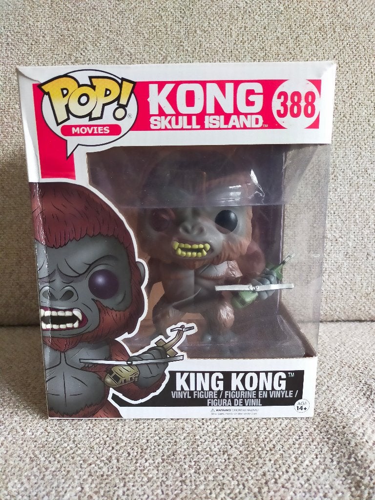 Funko Pop 388 - Kong Skull Island - King Kong, Ophalen of Verzenden, Zo goed als nieuw