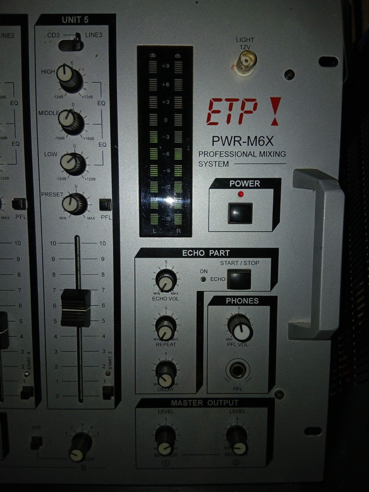 Etp mengpaneel, Muziek en Instrumenten, Mengpanelen, Ophalen, Zo goed als nieuw