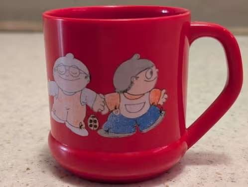 Mainzelmänchen drinkbeker, Verzamelen, Ophalen of Verzenden, Gebruikt