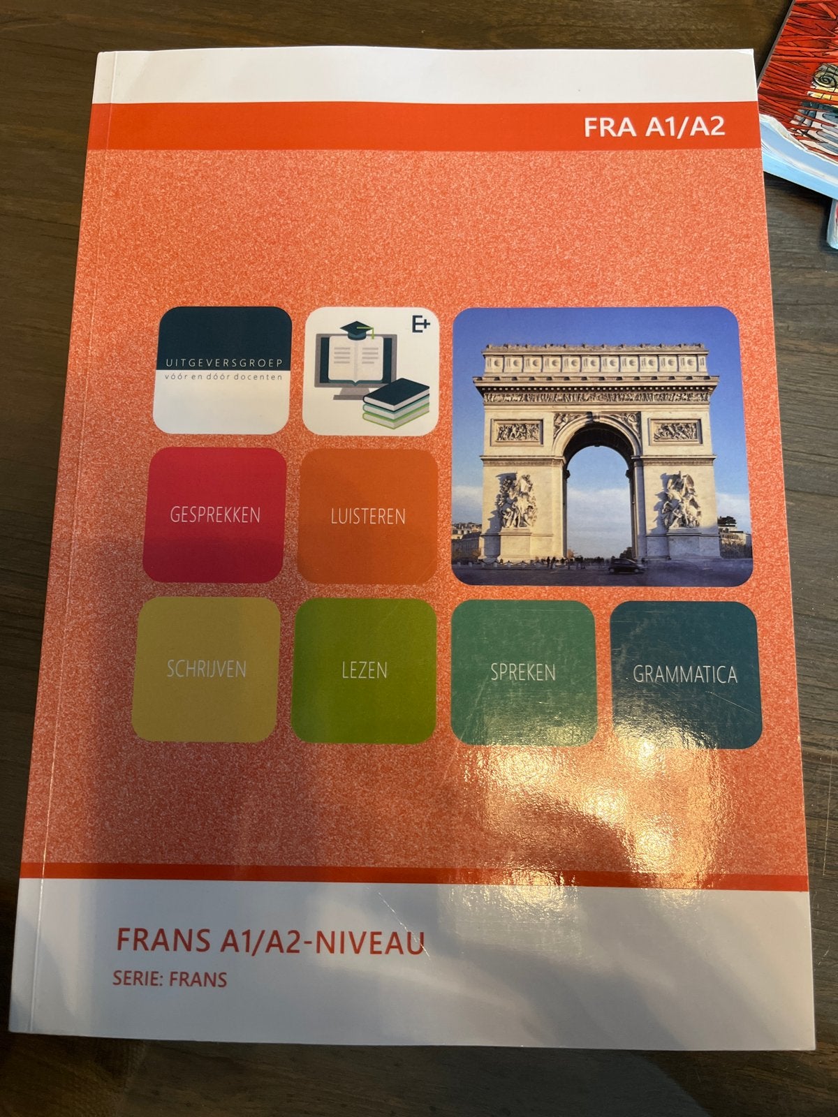 Frans A1/A2-Niveau Leerboek - Serie: Frans, Ophalen of Verzenden, Zo goed als nieuw, Non-fictie