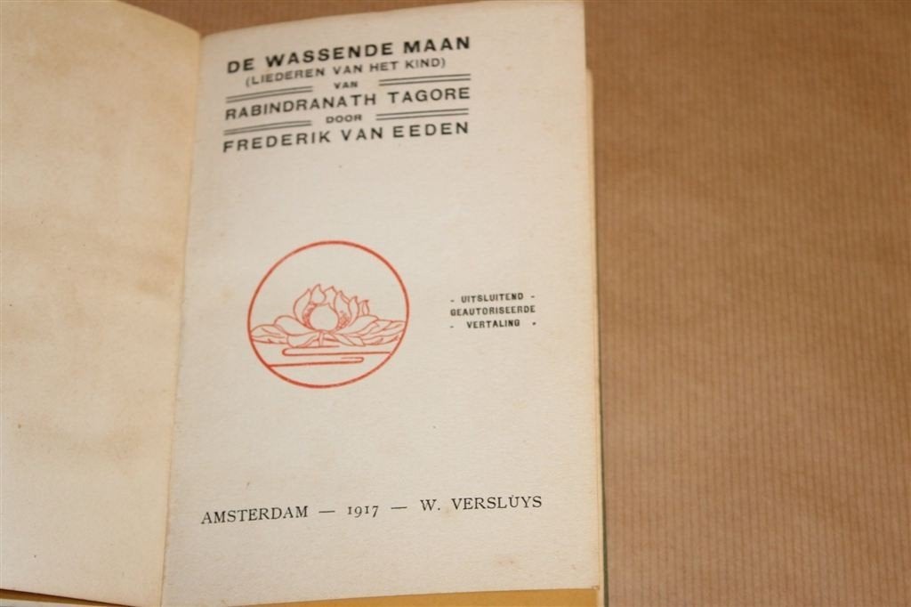 De Wassende Maan — Liederen van het Kind [1917], Ophalen of Verzenden
