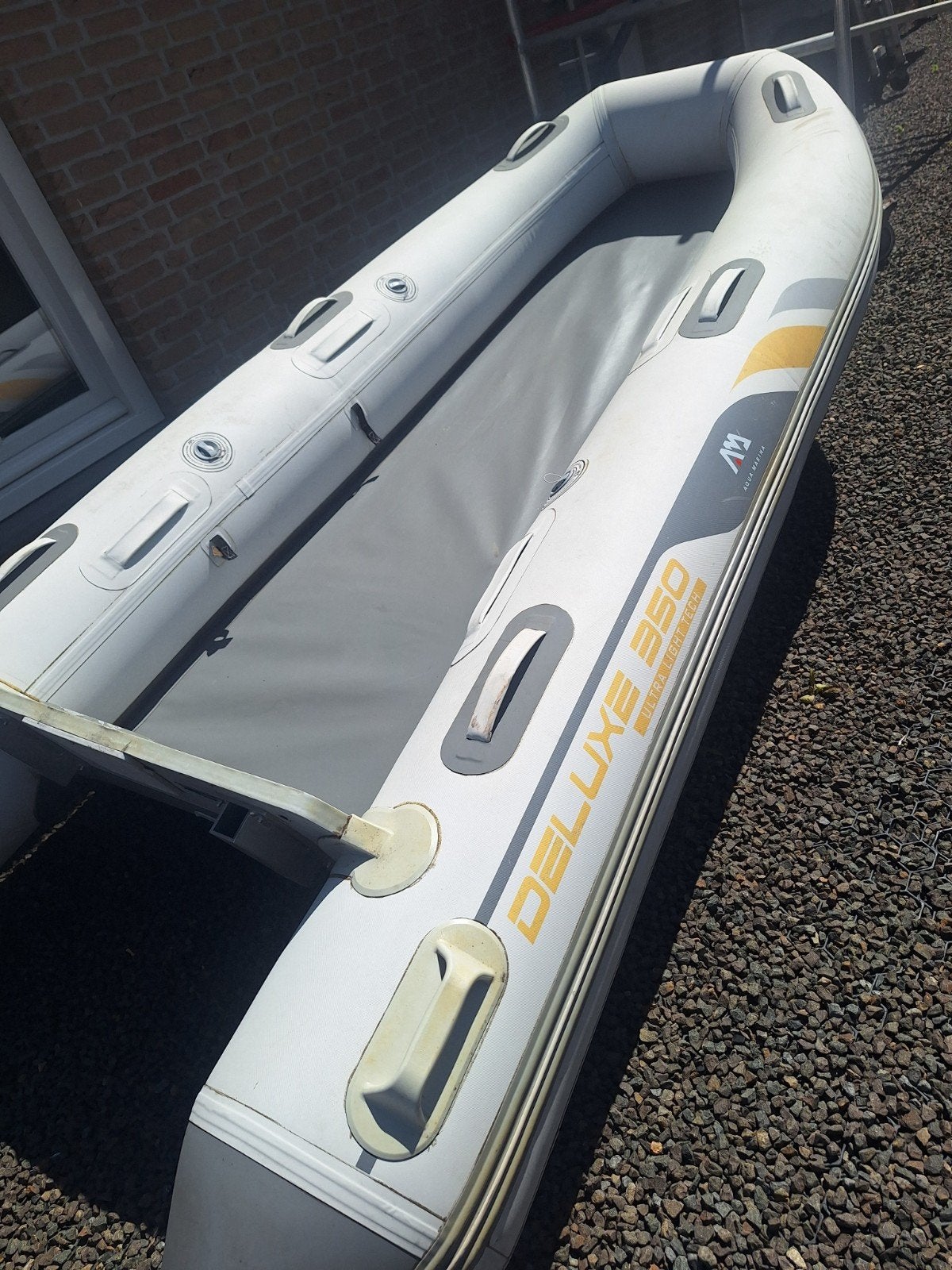 Aqua Marina Deluxe 350 Opblaasboot  zonder bodem, Overige merken, PVC, Ophalen of Verzenden, Zo goed als nieuw