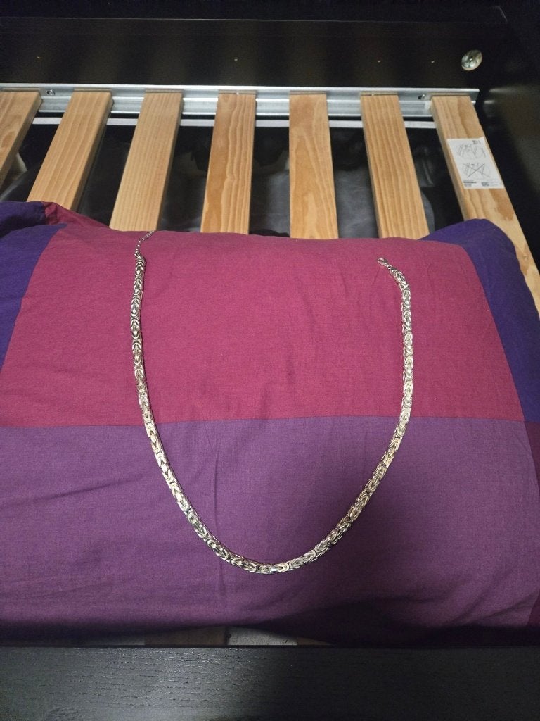 Massieve 925 Zilveren Koningsketting – 925 gram – 70 cm, Verzenden, Nieuw, Zilver, Zilver