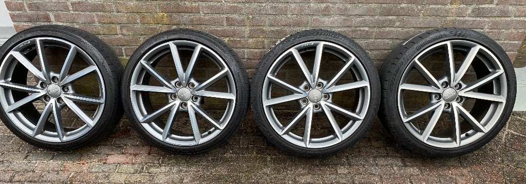Originele Audi sportline velgen  ( A3 , S3 , RS 3 ), Auto-onderdelen, Banden en Velgen, Gebruikt, Velg(en), 235 mm, Personenwagen
