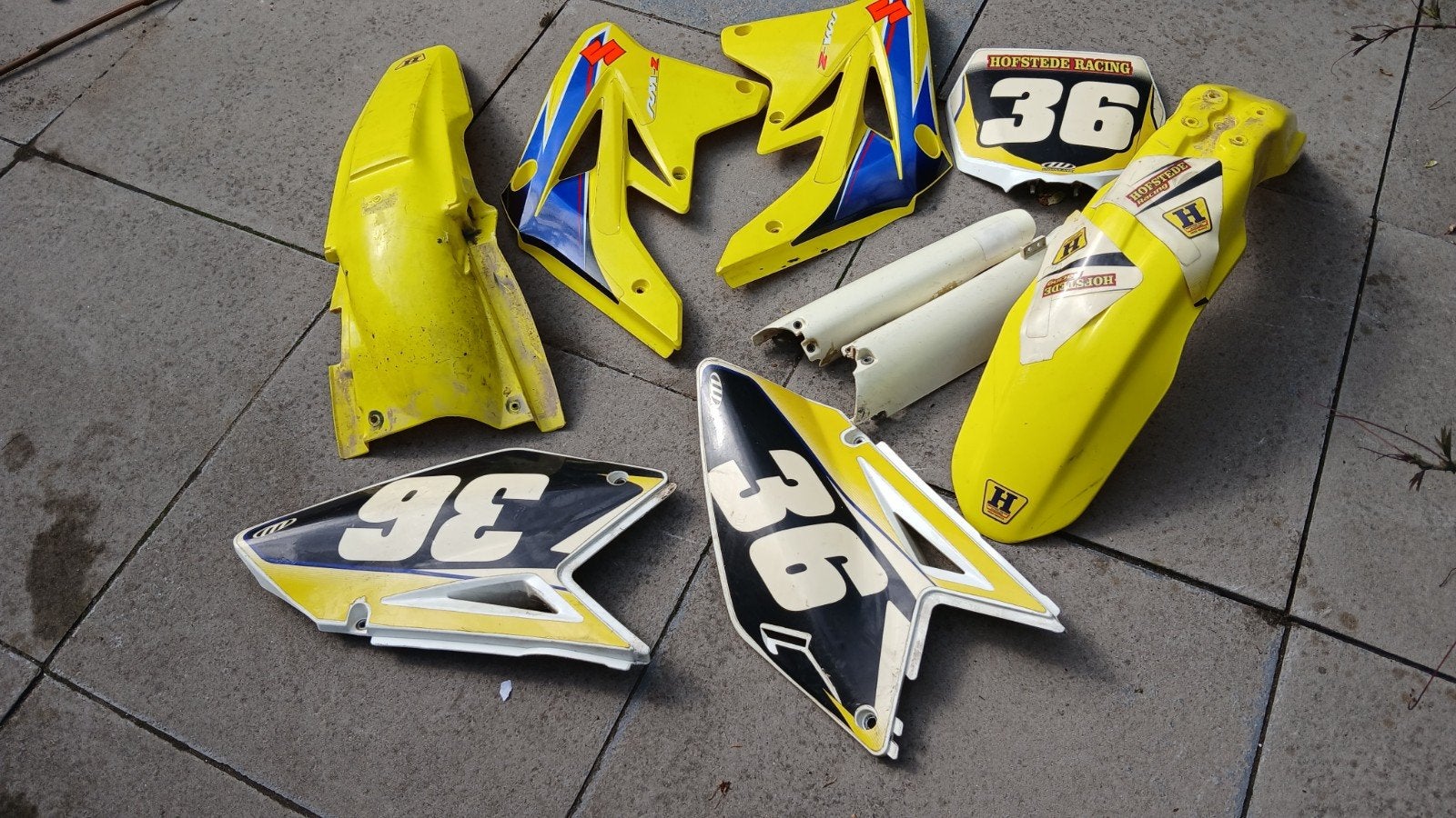 Kappen voor crossmotor, Ophalen