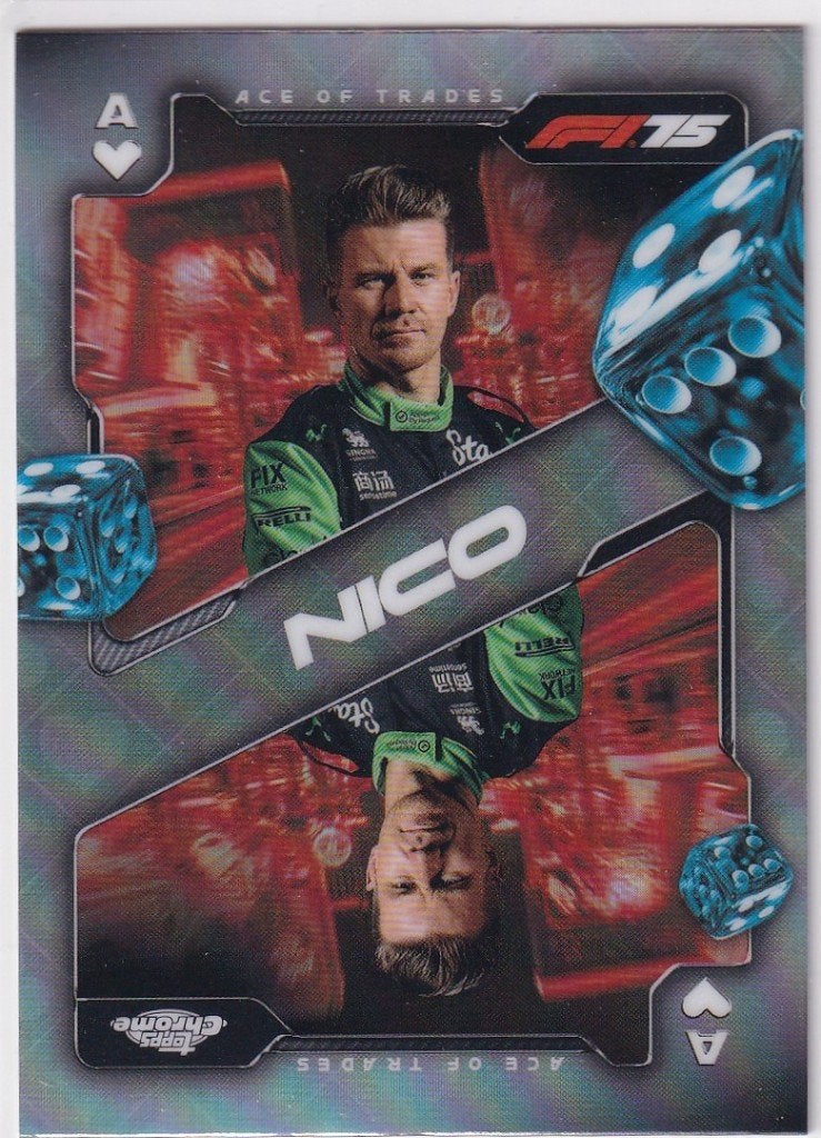 Nico Hulkenberg Ace of Trades Refractor #SCA-10, Verzenden, Nieuw, Formule 1