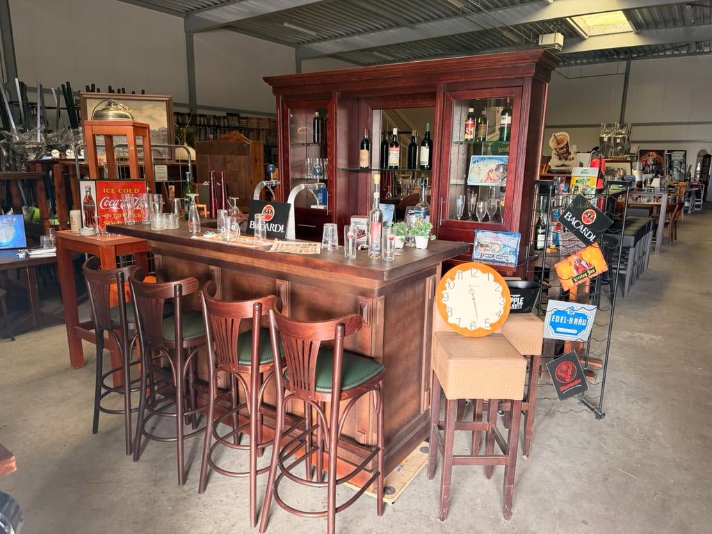 Huisbar thuisbar barretje toog mancave bar kroeg, Ophalen of Verzenden, Gebruikt