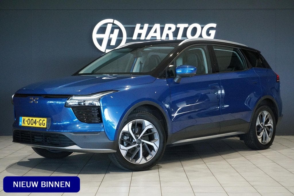 Aiways U5 63kWh Showroom + 360 CAMERA / DODEHOEK / APPLE CAR, Auto's, Aiways, U5, Gebruikt, Blauw, 63 kWh