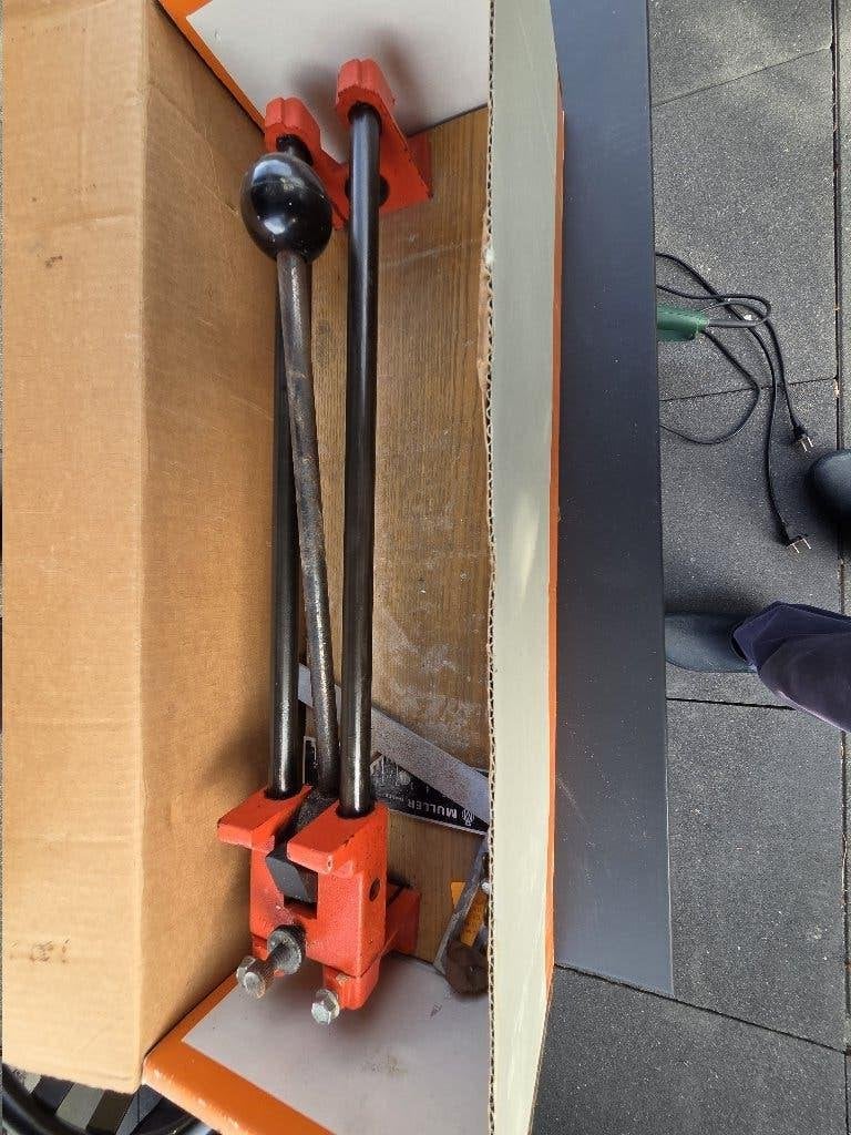 Muller tegelsnijder tot 30 cm, Ophalen, Gebruikt, Snijgereedschap