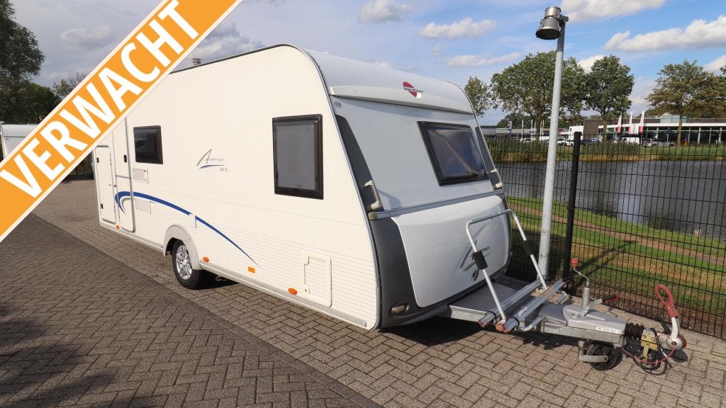 Bürstner Averso 495 TK - Stapelbed 5 Pers.-Voortent, Bedrijf, Treinzit, 4 tot 5 meter, Schokbreker