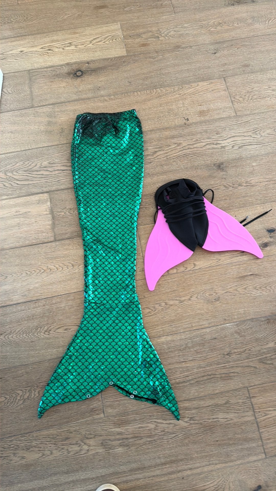 Zeemeermin staart maat 140, Ophalen, Zo goed als nieuw, Meisje, Zwem-accessoire
