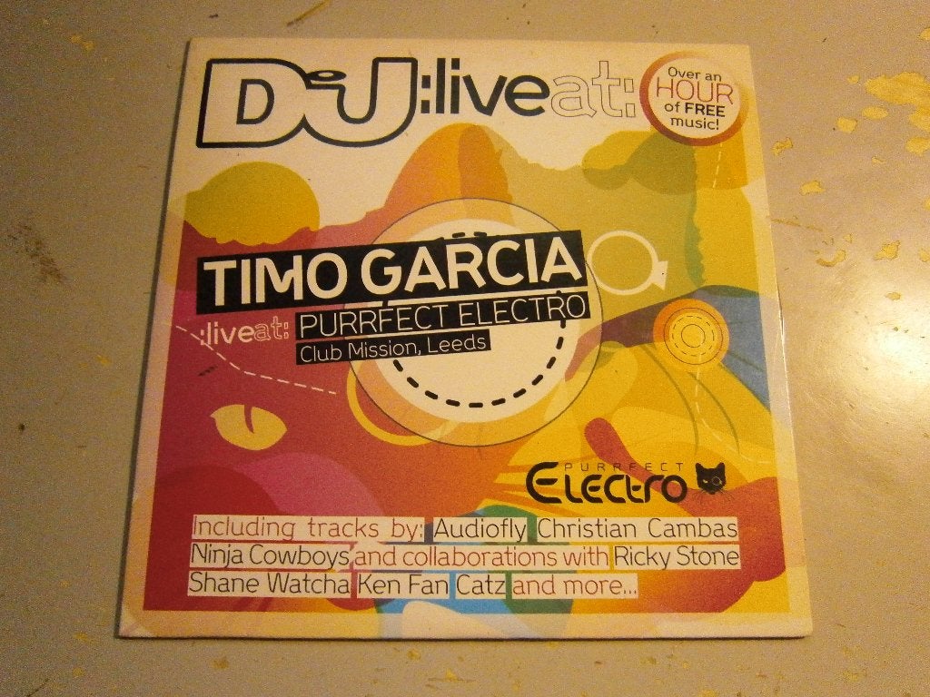 Timo Garcia – Purrfect Electro. 2007. DJ Mag. House, Electro, Ophalen, Gebruikt, Eerste persing, Verzamelalbum