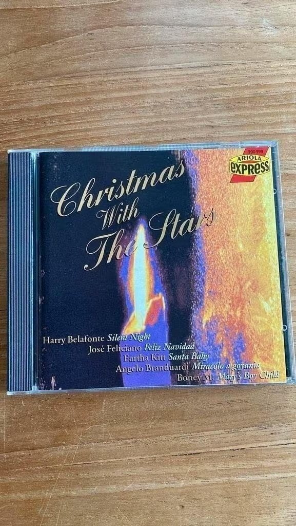 Kerst cd : Christmas With THE stars, Ophalen of Verzenden, Zo goed als nieuw, Kerst