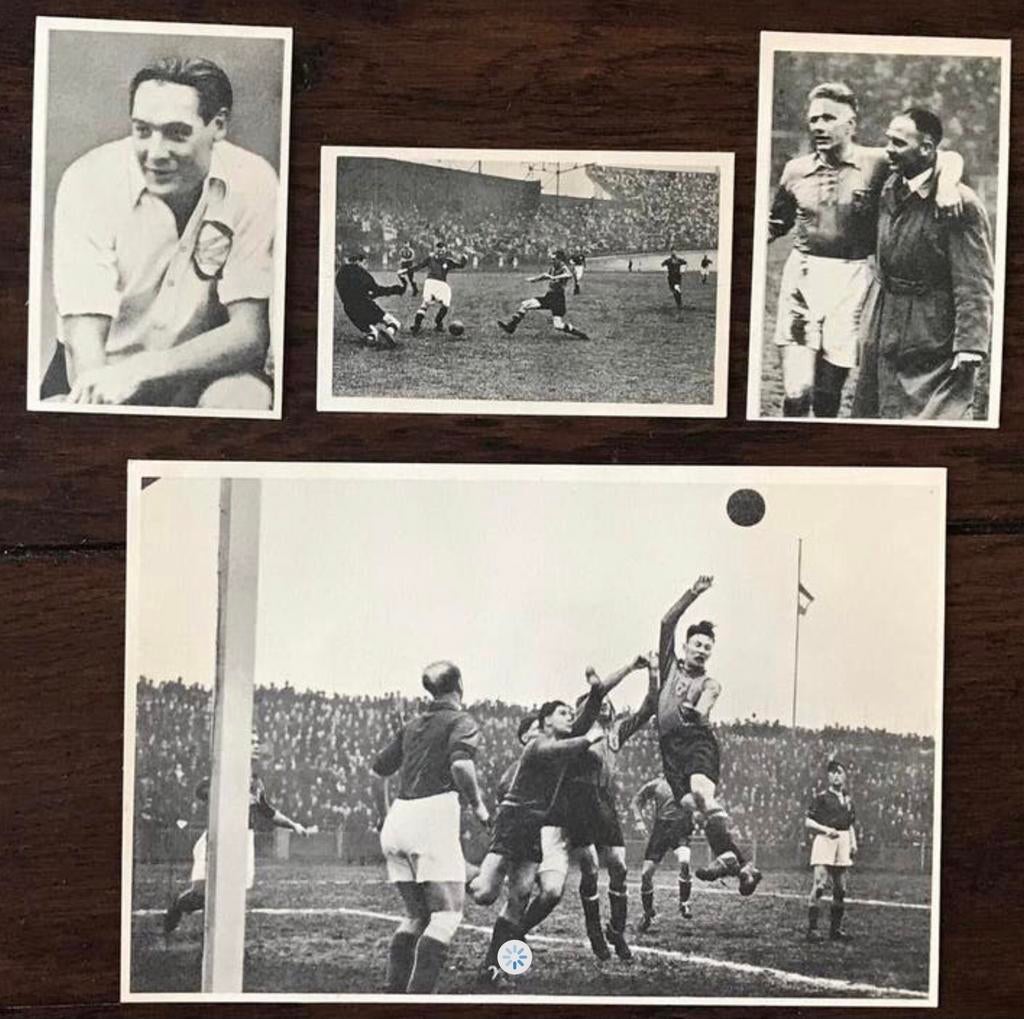 Oude Voetbalplaat Nieuwe Voetbalglorie 1946 Abe Lenstra, Verzamelen, Ophalen of Verzenden, Zo goed als nieuw