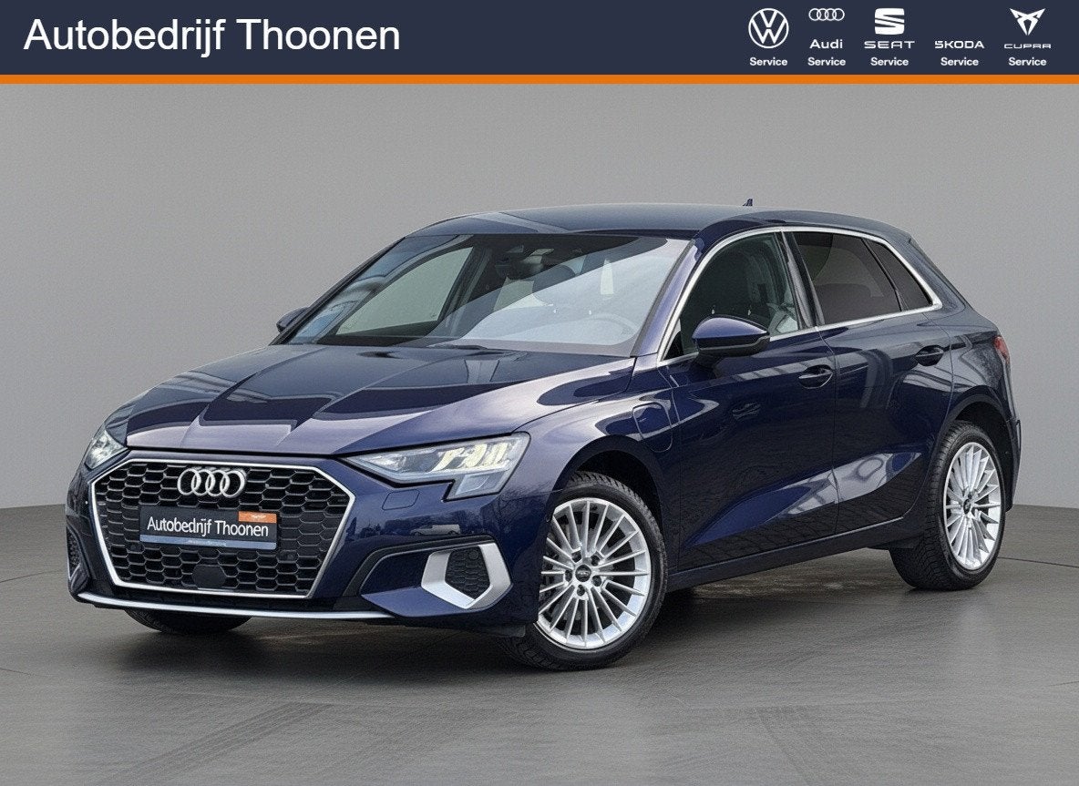 Audi A3 Sportback 40 TFSI e Advanced edition | Leer | Stoelv, Dealer onderhouden, Gebruikt, 4 cilinders, 1535 kg