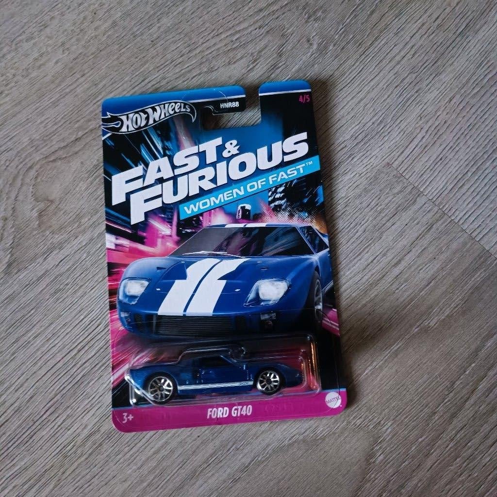 Hot Wheels HW Fast & Furious Women Of Fast Ford GT40, Ophalen of Verzenden, Nieuw, Auto