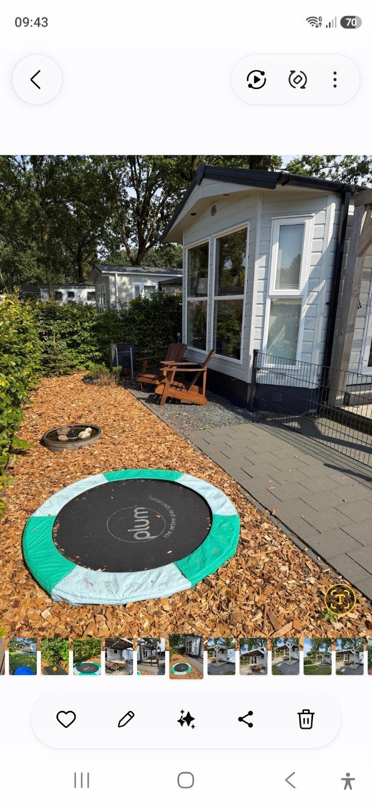 Plum Inground Trampoline - Zo goed als nieuw, Ophalen, Zo goed als nieuw