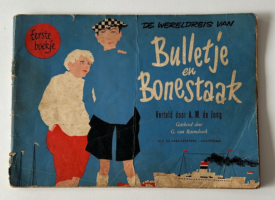 Vintage boekje Bulletje en Bonestaak, Ophalen, Gelezen, Fictie algemeen