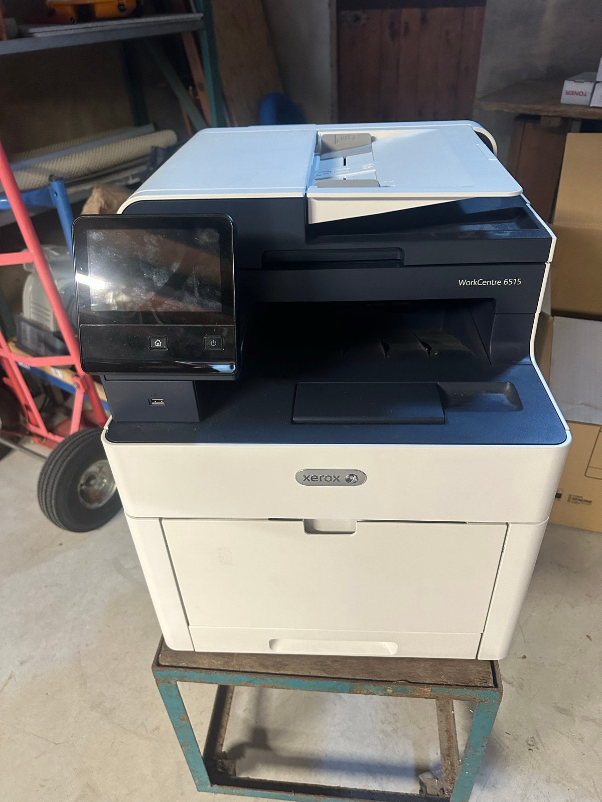 Xerox WorkCentre 6515 All-in-One Laserprinter met Toners, Ophalen, Faxen, All-in-one, Zo goed als nieuw