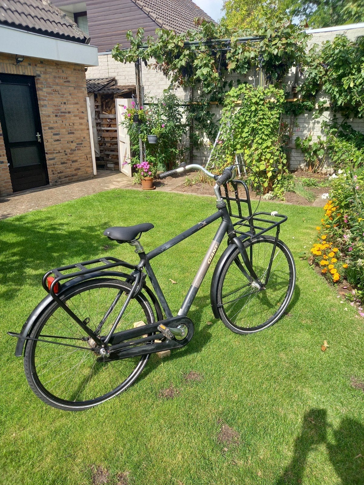 Nette heren/jongensfiets te koop met versnellingen, Fietsen en Brommers, Ophalen, Terugtraprem, Gebruikt, Versnellingen