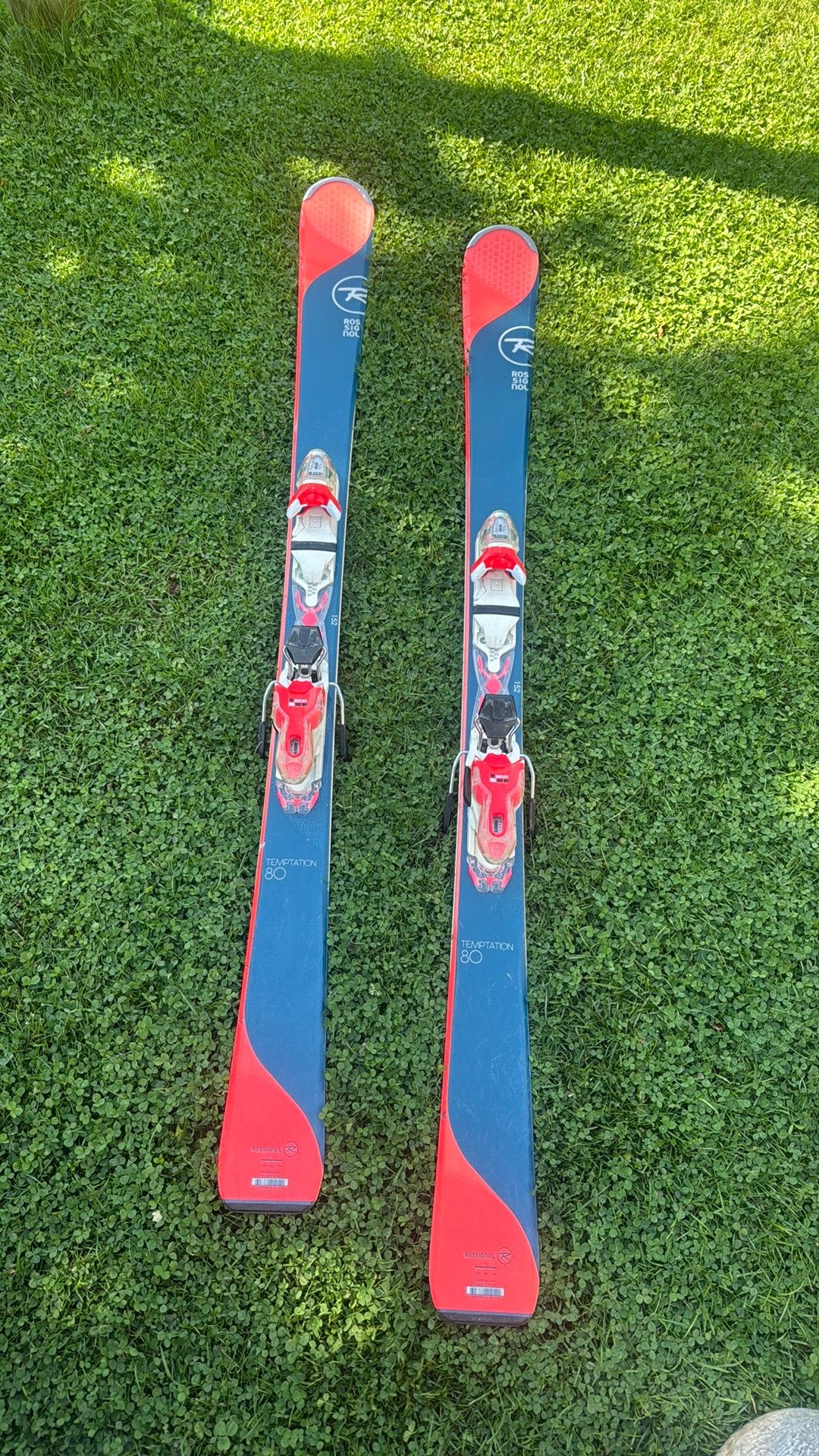 Rossignol dames Temptation 80 alround ski 152, Ophalen, 140 tot 160 cm, Gebruikt, Rossignol