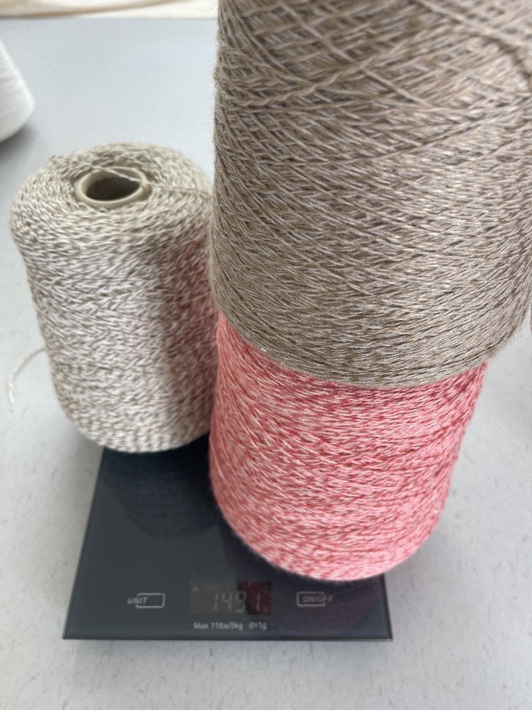 3 cones Yeoman Yarns Panama 4-ply, katoen/acryl, ca. 1,4 kg, Hobby en Vrije tijd, Ophalen of Verzenden, Nieuw, Breien of Haken