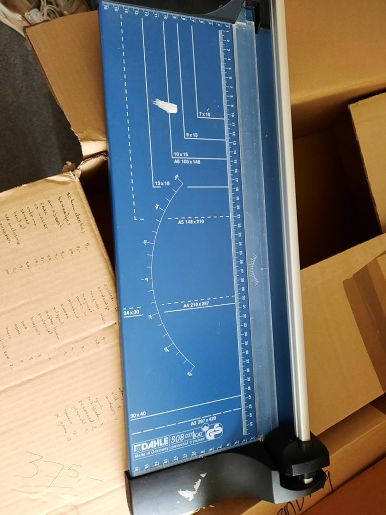 Dahle 508 A3 Papiersnijder - Persoonlijke Trimmer, Ophalen of Verzenden, Gebruikt