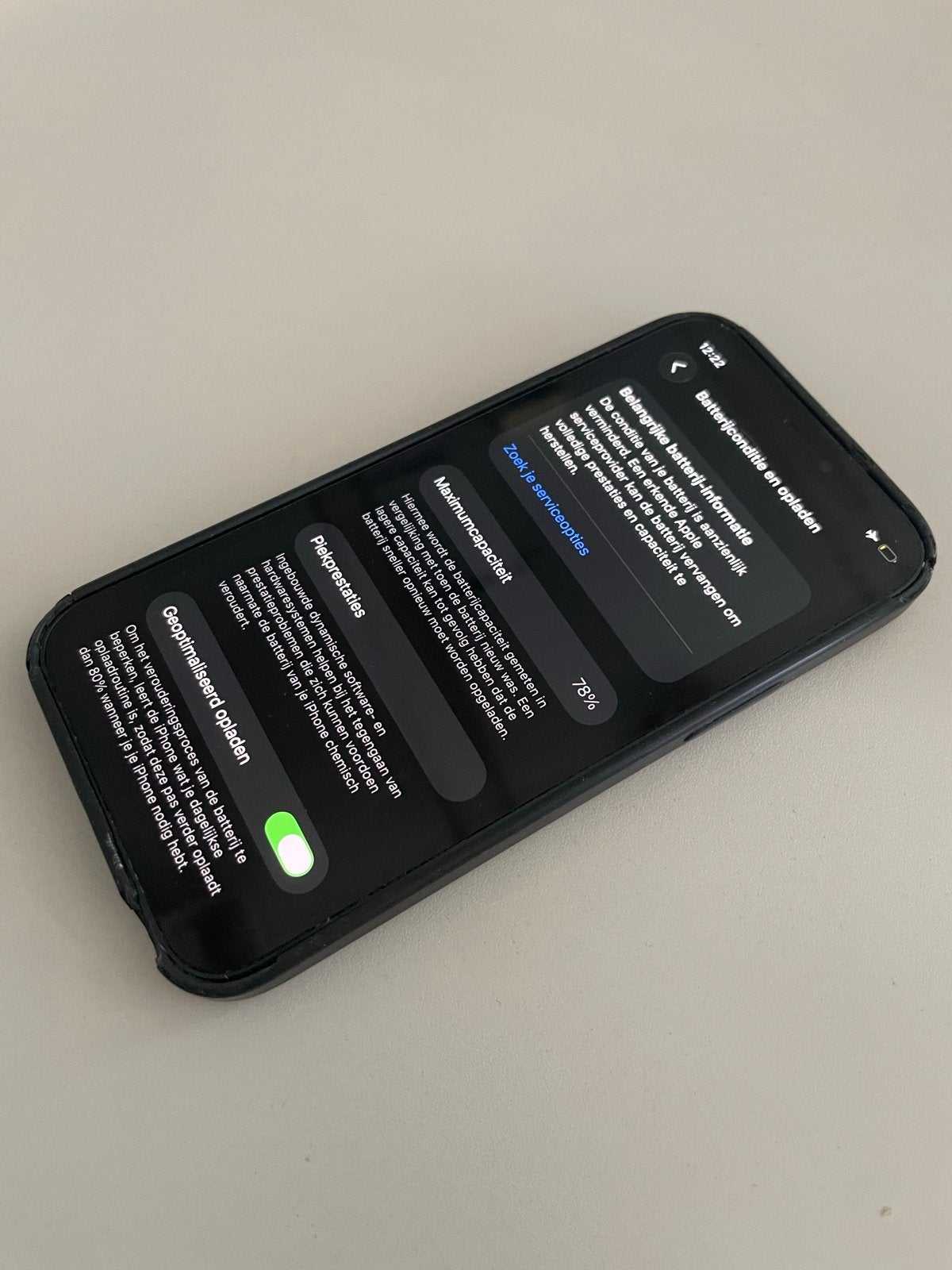 iPhone 12 Mini 64GB Zwart - Goede staat, Telecommunicatie, Mobiele telefoons | Apple iPhone, Gebruikt, IPhone 12 Mini, Zwart, Ophalen of Verzenden