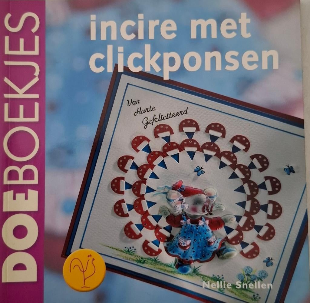 DOEBOEKJE INCIRE met clickponsen doeboekje NIEUW, Ophalen of Verzenden, Nieuw, Overige onderwerpen