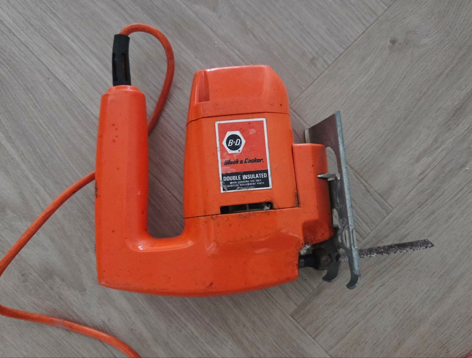 Black & Decker decoupeerzaag, Doe-het-zelf en Verbouw, Ophalen, Gebruikt, Decoupeerzaag, 30 tot 70 mm