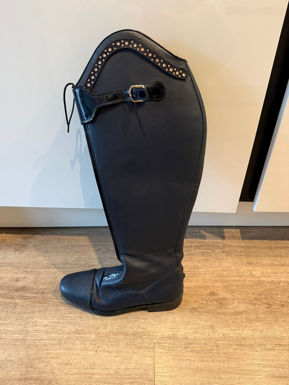 HKM Paardrijlaarzen maat 39 extra wijd, Ophalen of Verzenden, Zo goed als nieuw, Dressuur, Schoeisel