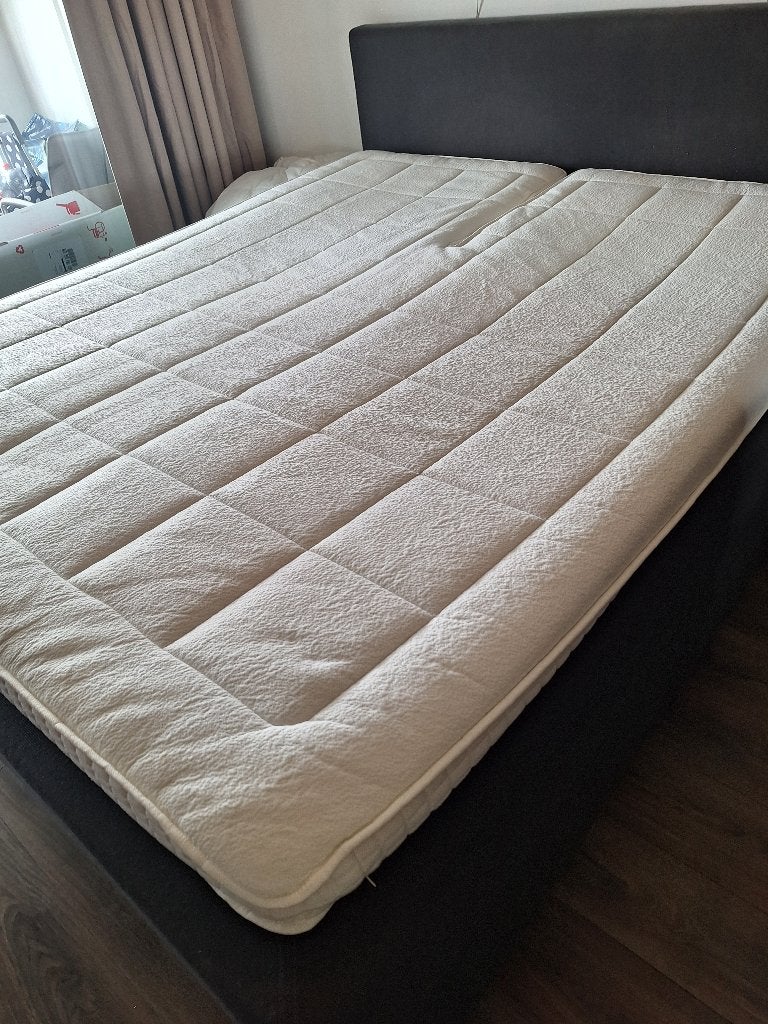 Electrische boxspring swiss sense, Ophalen, 210 cm, Tweepersoons, Zo goed als nieuw