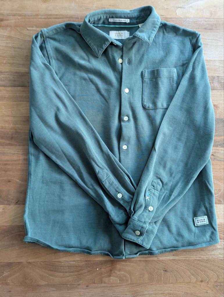 Scotch & Soda overhemd maat 152 voor jongens, Kinderen en Baby's, Kinderkleding | Maat 152, Gebruikt, Overhemd of Blouse, Ophalen of Verzenden