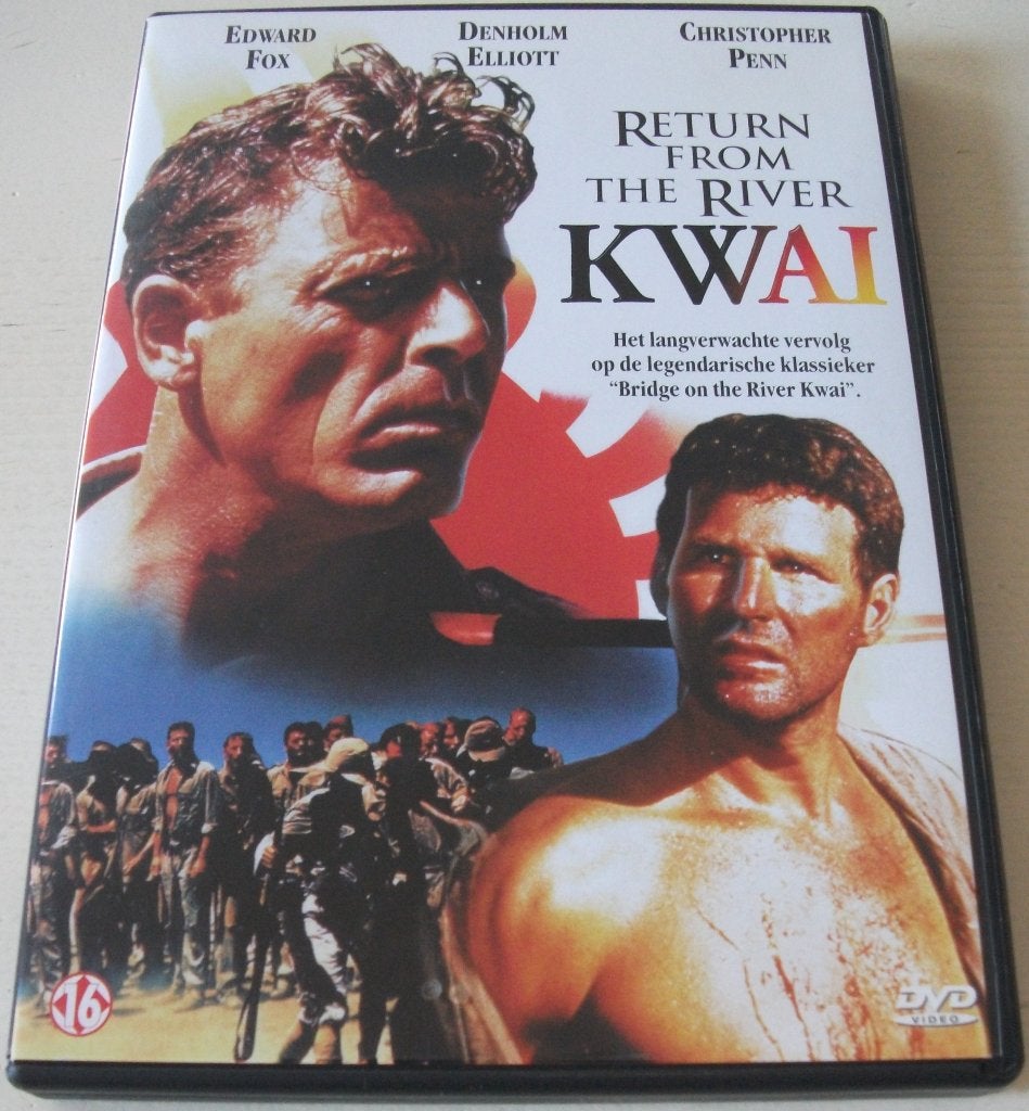 Dvd *** RETURN FROM THE RIVER KWAI *** Langverwachte vervolg, Cd's en Dvd's, Vanaf 16 jaar, Ophalen of Verzenden, Zo goed als nieuw
