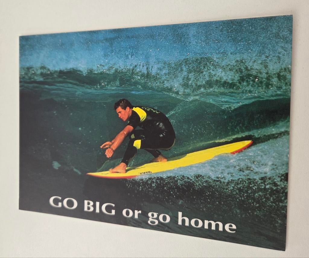 Go big or go home - O'Neill - golfsurfer, Verzenden, 1980 tot heden, Ongelopen, Sport en Spel