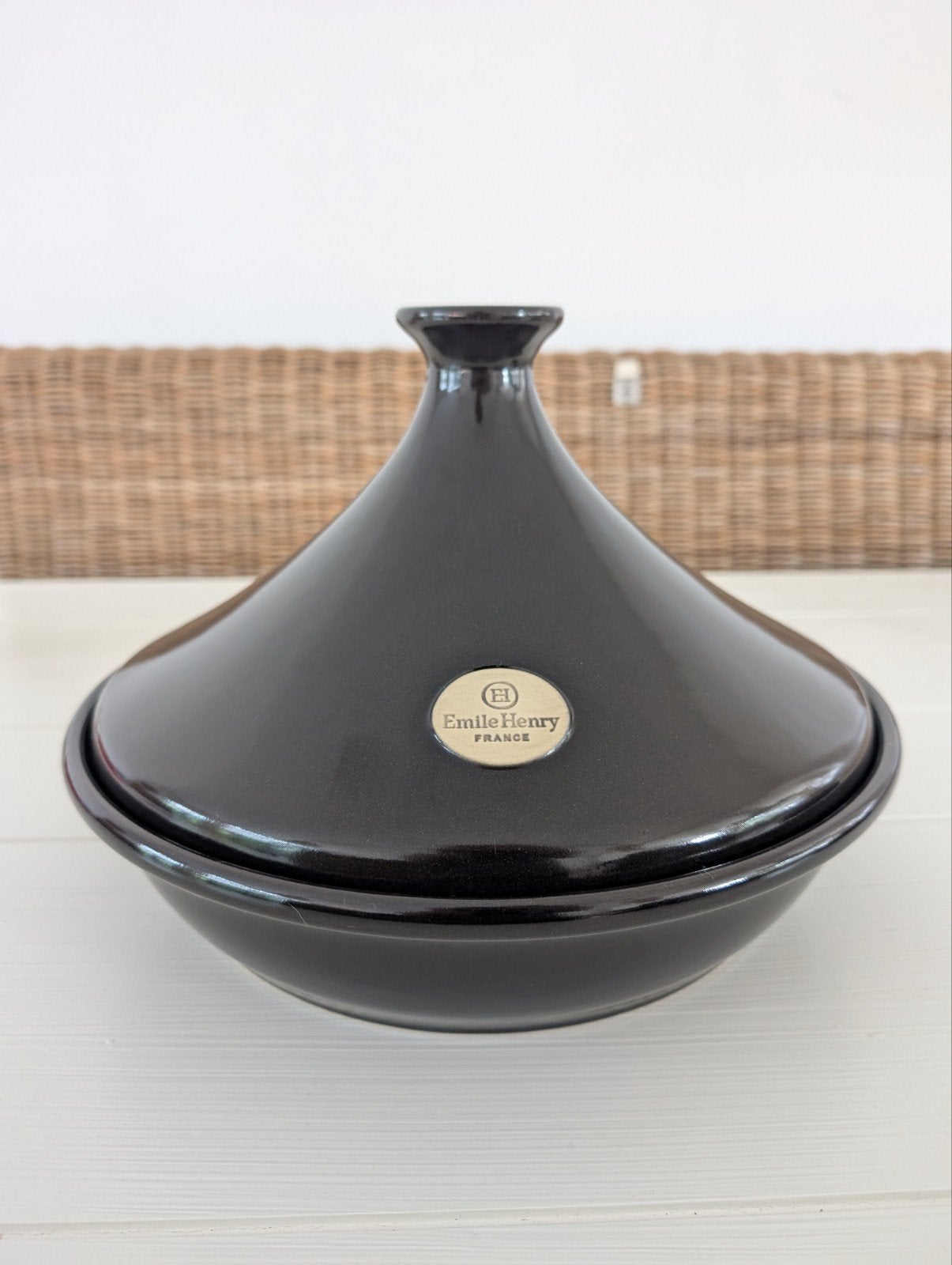 Tajine Emiliy Henry 30cm, Ophalen, Zo goed als nieuw, Overige materialen, Met deksel