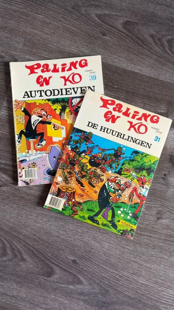 Te koop: 2 stripboeken van Paling & Co, Boeken, Meerdere stripboeken, Verzenden, Gelezen