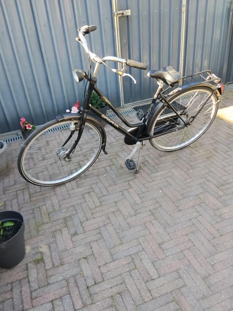 Sparta Athos damesfiets 3 versnellingen framehoogte 50 cm, 50 tot 53 cm, Ophalen, Gebruikt, Versnellingen