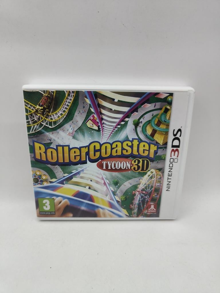 RollerCoaster Tycoon 3D - Nintendo 3DS, Atari, 1 speler, Onbekend, Ophalen of Verzenden