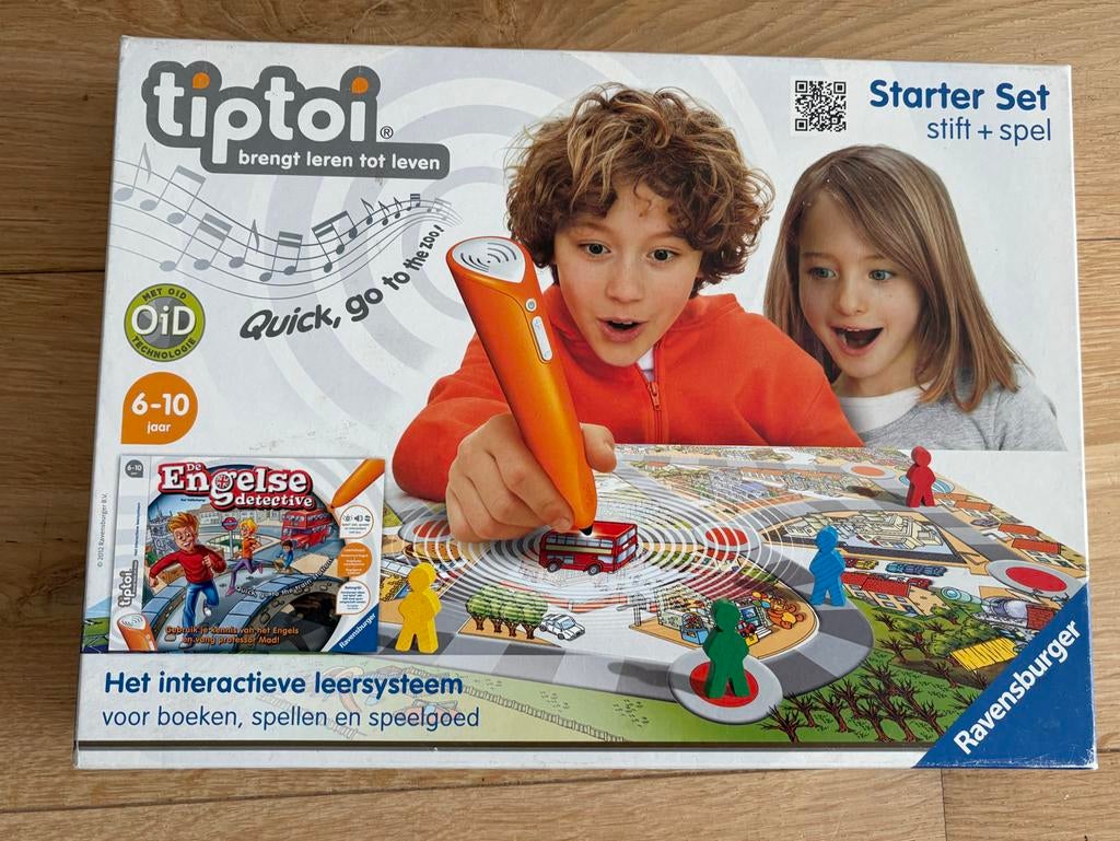 Tiptoi Engelse detective, Hobby en Vrije tijd, Gezelschapsspellen | Bordspellen, Ophalen of Verzenden, Gebruikt
