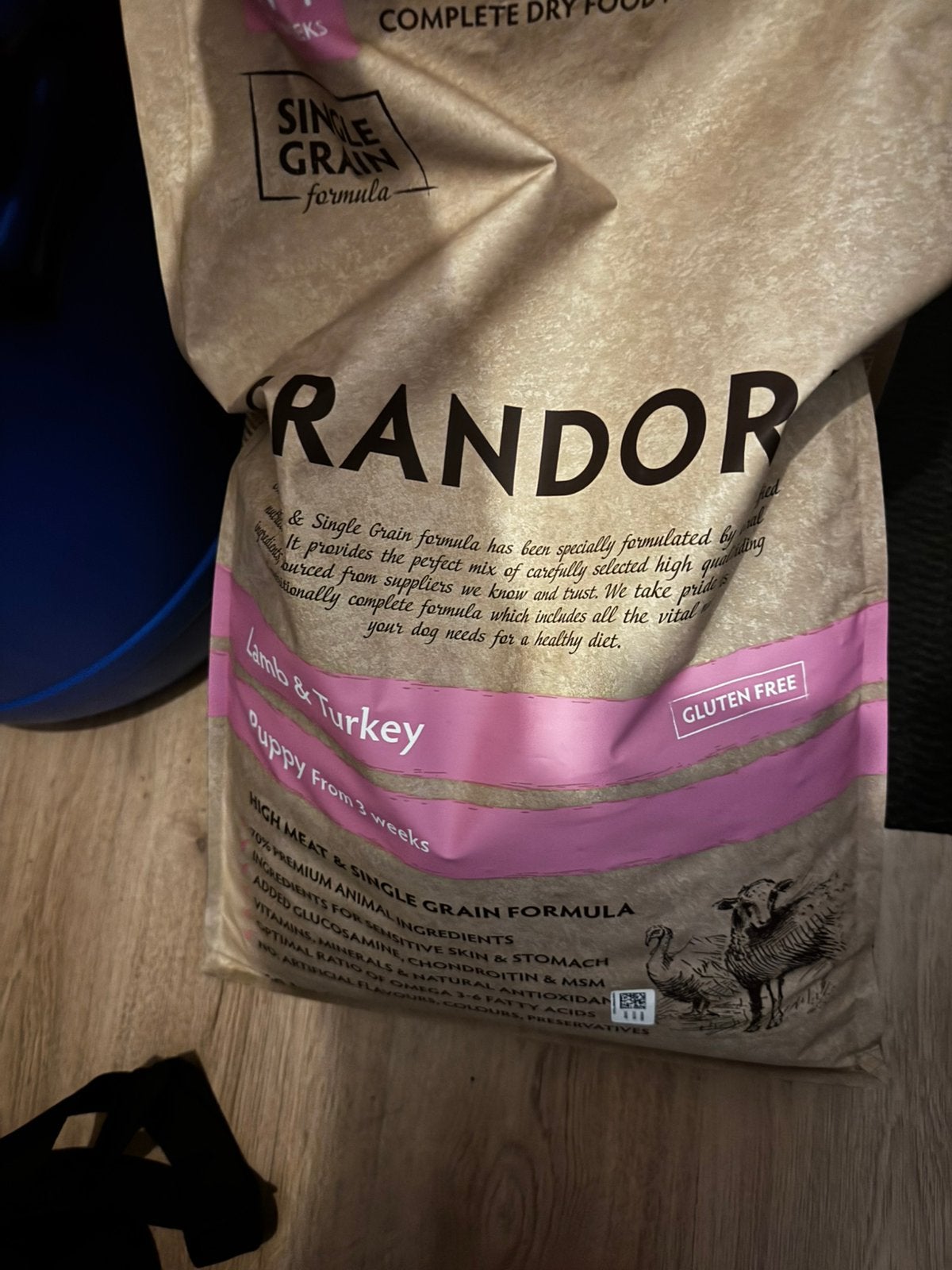 Grandorff puppy brokken, Ophalen, Hond