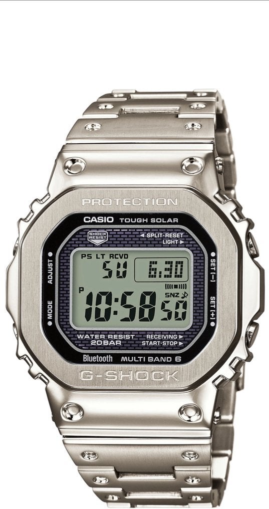 Casio G-Shock GMW-B5000D-1ER: Full Metal, Tough Solar, Bluet, Ophalen of Verzenden, Nieuw